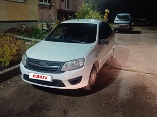 2014 Lada (ВАЗ) Granta I, белый, 260000 рублей, вид 1