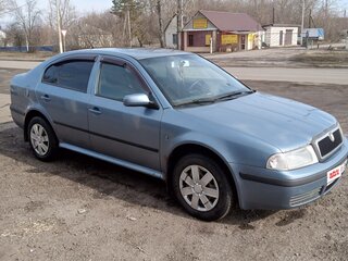2008 Skoda Octavia I (A4) Рестайлинг, голубой, 560000 рублей, вид 2