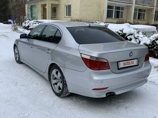 2006 BMW 5 серии 525i V (E60/E61), серебристый, 1480000 рублей, вид 5