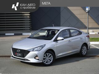 2021 Hyundai Solaris II Рестайлинг, серый, 1650000 рублей, вид 1