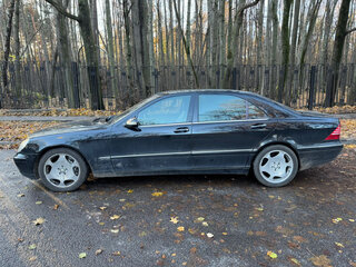 2003 Mercedes-Benz S-Класс 600 Long IV (W220) Рестайлинг, чёрный, 2000000 рублей, вид 2