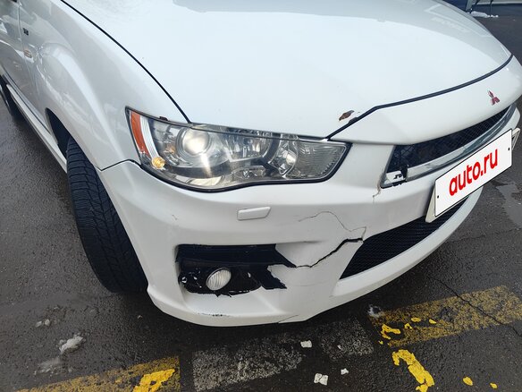 2007 Mitsubishi Outlander II, белый, 850000 рублей - вид 10