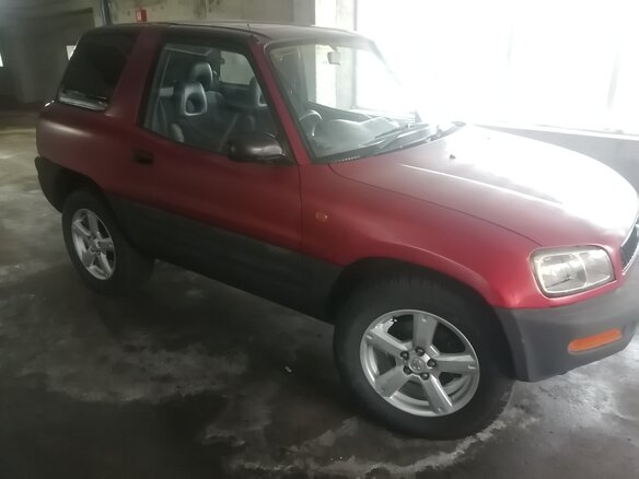 1994 Toyota RAV4 I (XA10), красный - вид 6