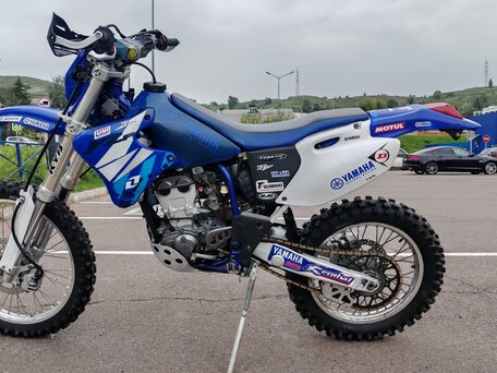 2005 Yamaha WR250F, синий, 385000 рублей, вид 2