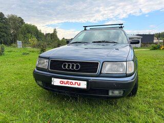1993 Audi 100 IV (C4), синий, 170000 рублей, вид 3