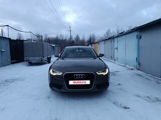 2013 Audi A6 IV (C7), коричневый, 1380000 рублей, вид 2