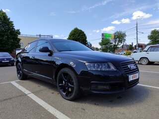 2009 Audi A6 III (C6) Рестайлинг, чёрный, 1200000 рублей, вид 2