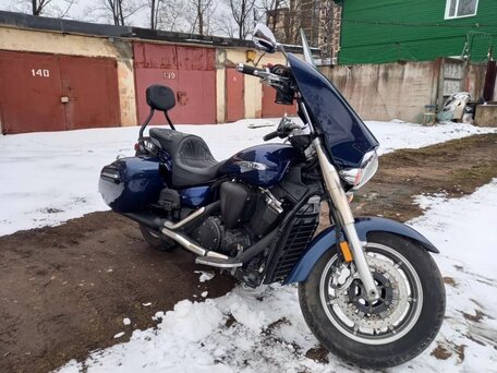 2012 Yamaha XVS1300, синий, 700000 рублей, вид 1