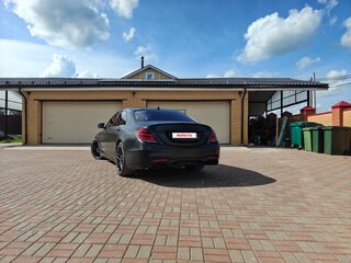 2017 Mercedes-Benz S-Класс AMG 63 AMG Long III (W222, C217) Рестайлинг, чёрный, 7900000 рублей, вид 3