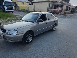 2007 Hyundai Accent ТагАЗ II, бежевый, 350000 рублей, вид 1