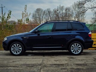2008 BMW X3 30i I (E83) Рестайлинг, синий, 1249000 рублей, вид 4