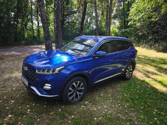 2022 Chery Tiggo 7 Pro I, синий, 1560000 рублей