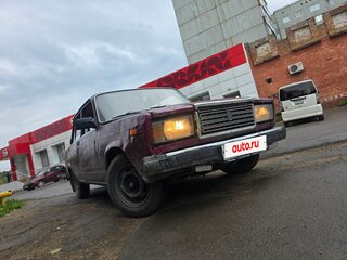 2000 Lada (ВАЗ) 2107, пурпурный, 55000 рублей, вид 1