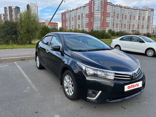 2014 Toyota Corolla XI (E160, E170, E180), чёрный, 920000 рублей, вид 3
