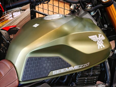 2026 Moto Morini Seiemmezzo SCR, зелёный, 744900 рублей, вид 3
