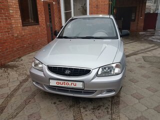 2005 Hyundai Accent ТагАЗ II, серебристый, 450000 рублей, вид 1