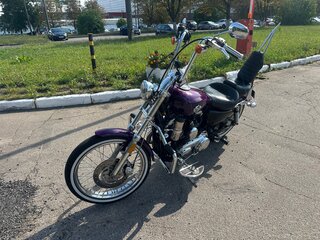 2005 Harley-Davidson Sportster 1200, пурпурный, 565000 рублей, вид 4