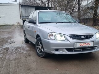 2005 Hyundai Accent ТагАЗ II, серебристый, 550000 рублей, вид 1