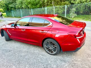 2019 Genesis G70 I, красный, 2599000 рублей, вид 4