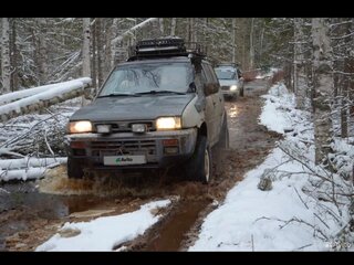 1993 Nissan Terrano II, серый, 180000 рублей, вид 4