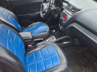 2013 Kia Rio 4-speed III, жёлтый, 550000 рублей, вид 5