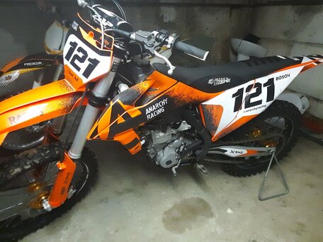 2019 KTM 350 SX F, золотистый, 550000 рублей, вид 1