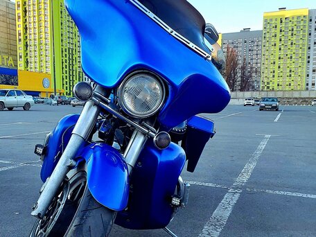 2000 Yamaha XV 1600 Road Star, синий, 450000 рублей, вид 1