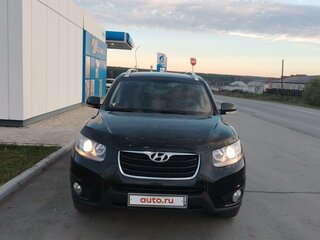 2010 Hyundai Santa Fe II, чёрный, 1350000 рублей, вид 1
