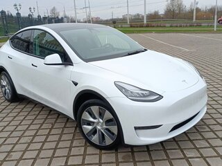 2021 Tesla Model Y Long Range I, белый, 3600000 рублей, вид 2