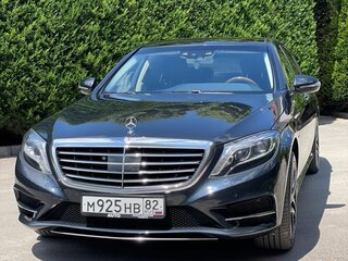 2013 Mercedes-Benz S-Класс 500 Long VI (W222, C217), синий, 2800000 рублей, вид 3