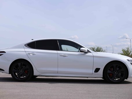 2021 Genesis G70 I Рестайлинг, белый, 3640000 рублей, вид 4