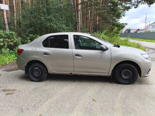 2015 Renault Logan II, бежевый, 450000 рублей, вид 3