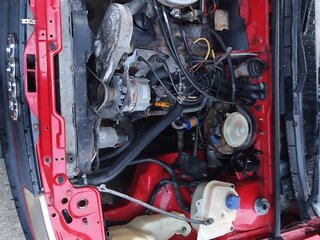 1987 Audi 80 IV (B3), красный, 140000 рублей, вид 2