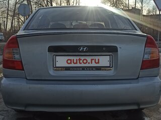 2005 Hyundai Accent ТагАЗ II, серебристый, 200000 рублей, вид 4