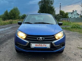 2020 Lada (ВАЗ) Granta I Рестайлинг, синий, 615000 рублей, вид 1