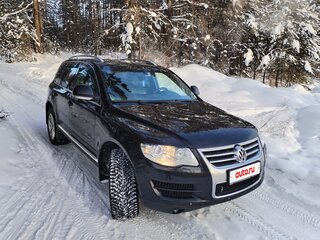 2007 Volkswagen Touareg I Рестайлинг, чёрный, 1250000 рублей, вид 2