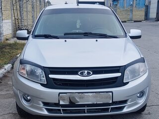 2013 Lada (ВАЗ) Granta I, серебристый, 290000 рублей, вид 3