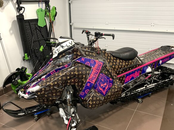 2017 Polaris 800 PRO-RMK, коричневый, 850000 рублей - вид 1