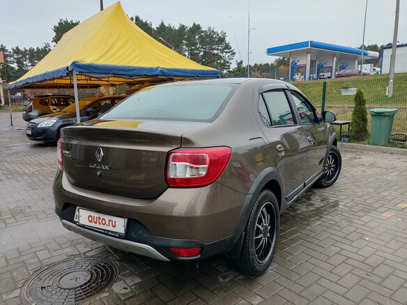 2019 Renault Logan Stepway II Рестайлинг, коричневый, 980000 рублей - вид 11