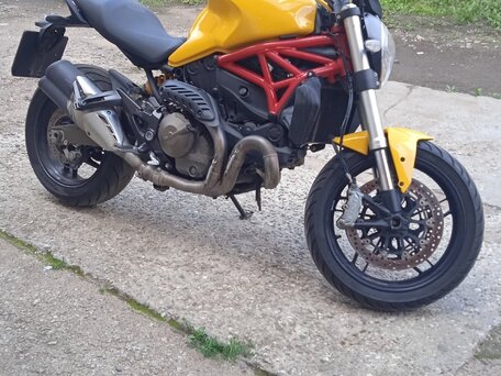2016 Ducati Monster 821, жёлтый, 580000 рублей, вид 1