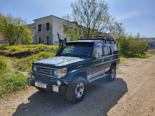 2000 Toyota Land Cruiser 70 Series, зелёный, 2600000 рублей, вид 1