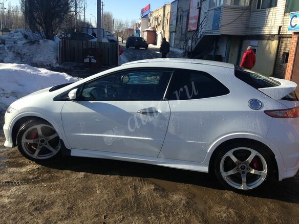 2008 Honda Civic Type R VIII Рестайлинг, белый - вид 3