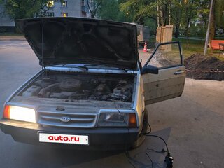 1999 Lada (ВАЗ) 21099, серый, 75000 рублей, вид 4