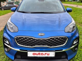 2019 Kia Sportage IV Рестайлинг, синий, 2260000 рублей, вид 1