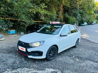 2021 Lada (ВАЗ) Granta Drive Active I Рестайлинг, белый, 835000 рублей, вид 1