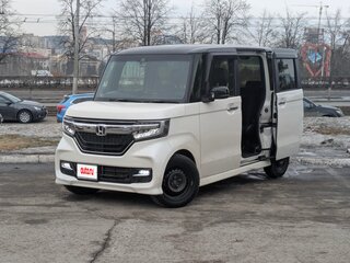 2017 Honda N-BOX II, белый, 880000 рублей, вид 4