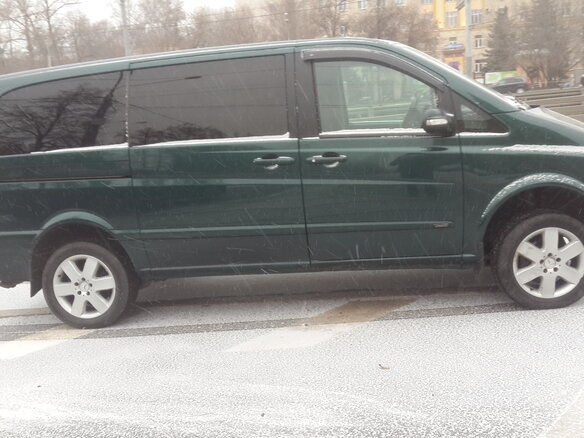 2007 Mercedes-Benz Viano L1 I (W639), зелёный - вид 7