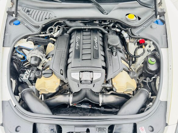 2012 Porsche Panamera Turbo I, белый - вид 12