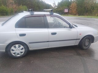 2006 Hyundai Accent ТагАЗ II, серебристый, 240000 рублей, вид 4