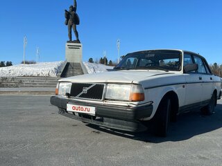 1992 Volvo 240 Series, белый, 170000 рублей, вид 1